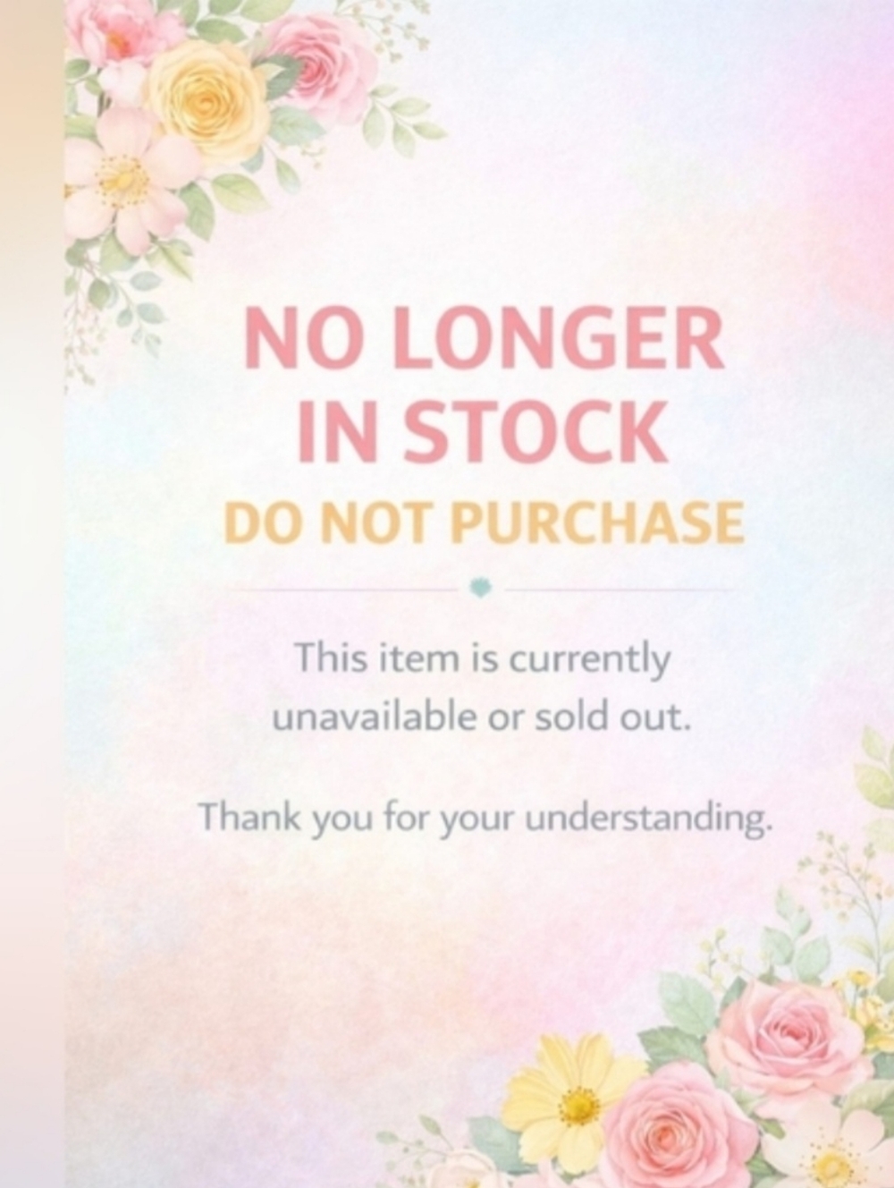 NOT FOR SALE